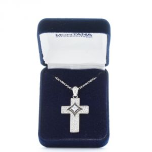 Montana Silversmiths Centered in Faith Cross Necklace (NC3226)